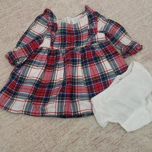Gap plaid dress
